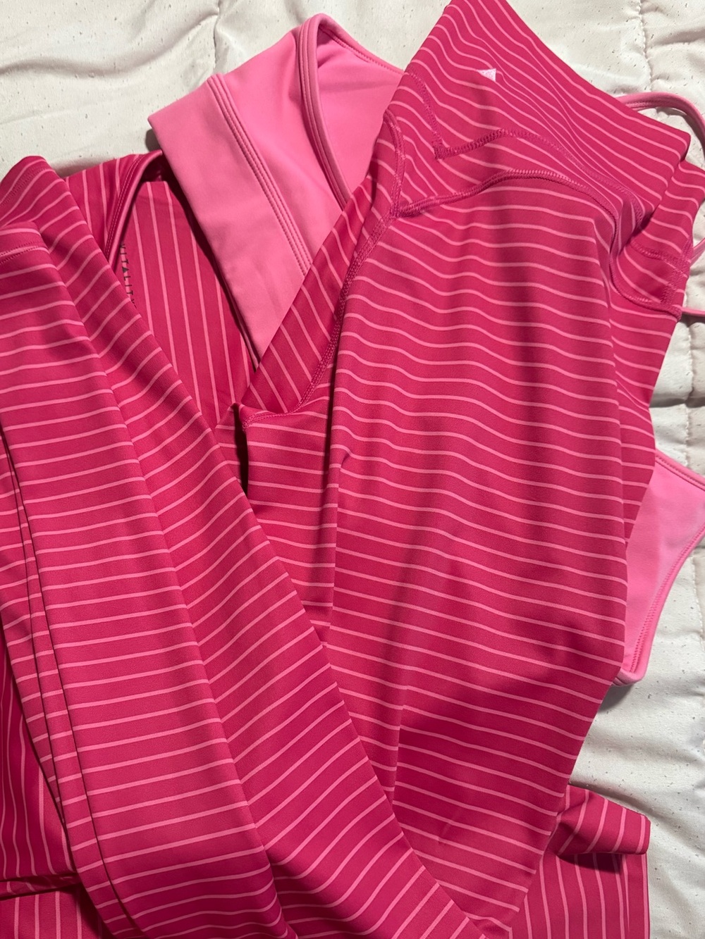 Women’s Striped Pink leggings
